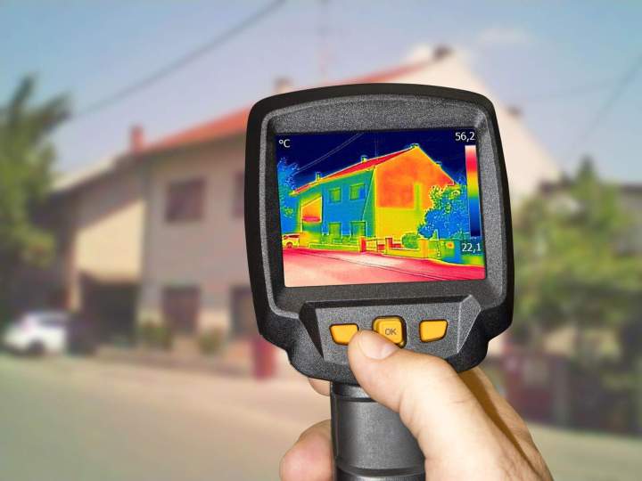 Thermographie secteur résidentiel Gatineau
